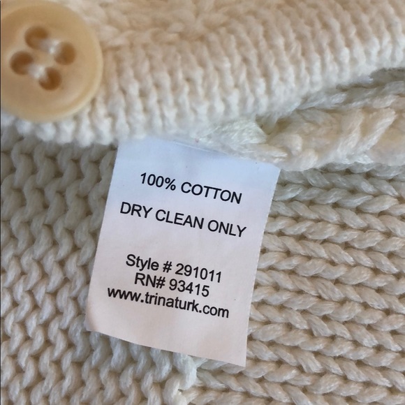 Trina Turk Short Sleeve Cardigan Top - Picture 7 of 7